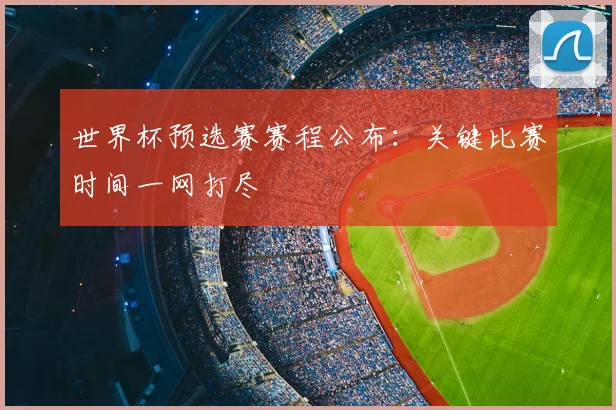 世界杯预选赛赛程公布：关键比赛时间一网打尽